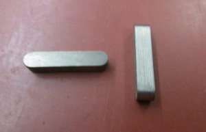 Passfeder, Titan, 5 x 5 x 25 mm