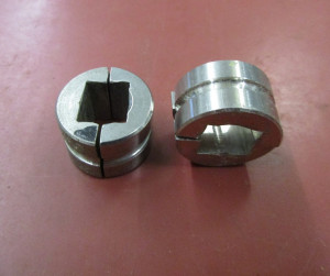 Distanzhülse V2A quadratisch 10 x 8,5 mm