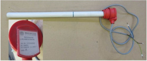 Badheizung Rotkappe  Keramik    B-KB 800/3,15- 400 Ds 